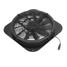 9.8in Solar Round Exhaust Fan High Pressure Ventilation for Sheds & Greenhouses