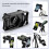Universal Phone Adapter for Telescope & Microscope, 23-50mm Diameter 4