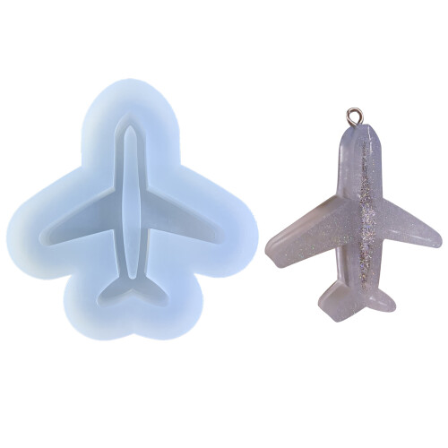 Moules de décoration en Silicone brillant, petits avions, 1