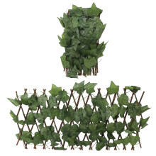 Künstlicher Heckenzaun Sonnenschutz 200x28cm Wasserdicht Garten Topiary