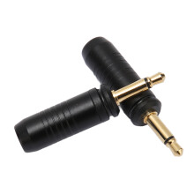 Adattatore di estensione audio per cuffie, compatibile con ricevitore Bluetooth, design portatile, adattatore jack stereo maschio-maschio, design