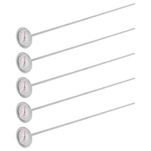 5X Termômetro de Solo de Composto de Haste Longa - Aço Inoxidável de Resposta Rápida 20 Polegadas - Sonda de MediçãO - Fahrenheit e Celsius