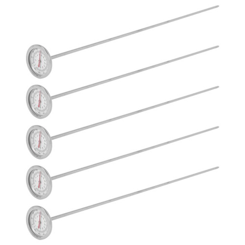 5X Termômetro de Solo de Composto de Haste Longa - Aço Inoxidável de Resposta Rápida 20 Polegadas - Sonda de MediçãO - Fahrenheit e Celsius