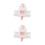2Stk Einhorn Schnapp Armband Stoff Party 6