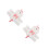 2Stk Einhorn Schnapp Armband Stoff Party 7