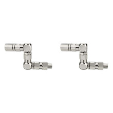 2Stück 1/4 Z-Gelenk-Farbspritzpumpen-Zubehör 1/4 (M) x 1/4 Zoll (F) Z-Swivel 6500PSI Edelstahl 360 Rotation