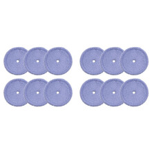 12X Washable Microfiber Mop Pads for EVERYBOT  RS700 RS500 Robot Replacement Accessories