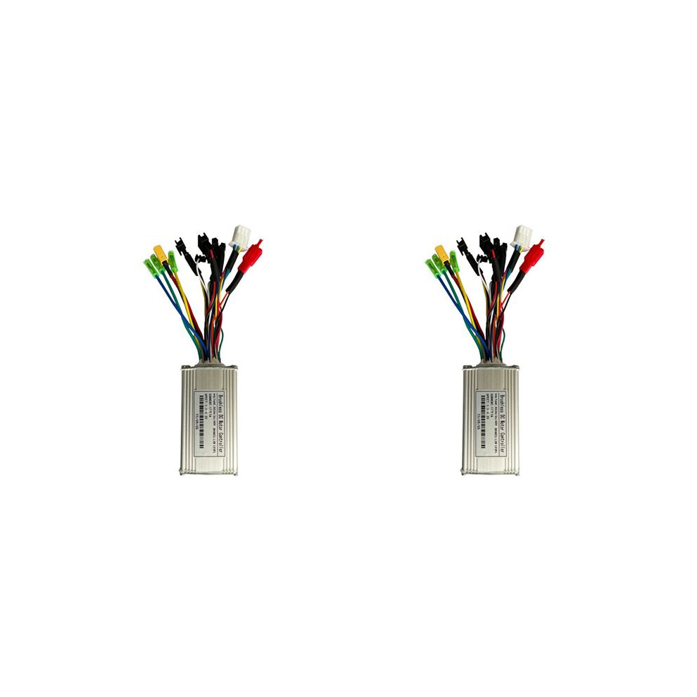 2X Electric Bike Controller 24V 36V 48V E-Bike Hall Controller 250W 350W 17A Controller Three Mode Sinewave 4711594684601