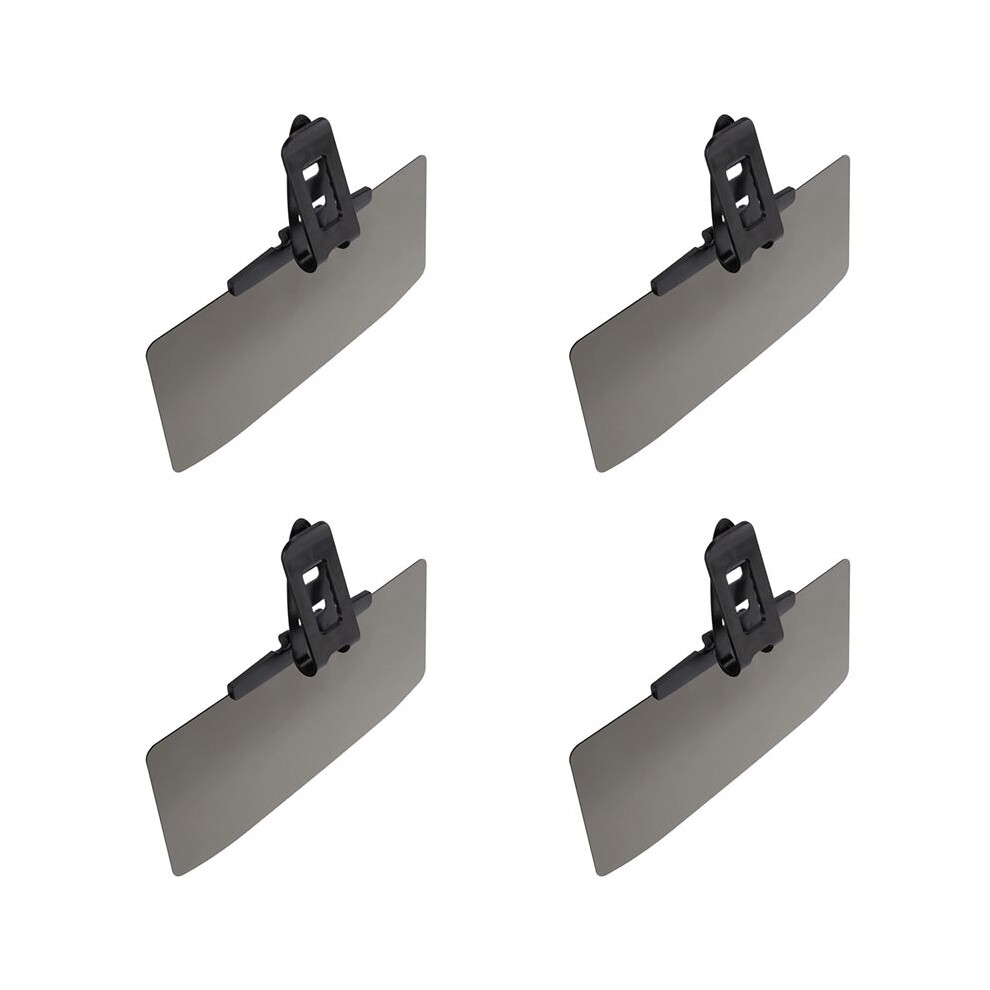 Typecat 4X Car Visor Extensions Automotive Anti-Glare Visor Mirrors Sun Visor For All Trucks Car Front Driver Or Passenger