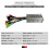 2X Electric Bike Controller 24V 36V 48V E-Bike Hall Controller 250W 350W 17A Controller Three Mode Sinewave 3