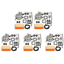 5X Förgasare Luftfilter Bulb Fuel Repower Kit Passar för FS120 FS200 FS250 FS300 FS350 FR450 String Trimmer