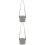 2Stk Graue PU Leder Coffee Cup Holder Mit Tragegriff Für Zuhause 7