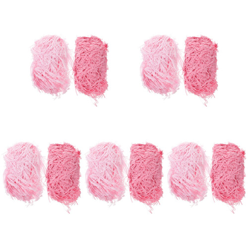 10Pck Rosa Verpackungspapier Füller Und 2