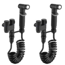 2X 1-In-2-Out Dual Control Valve  Multi-Function Faucet  Shower Pressure Kit de Robinet de Salle de Bain pour Bidet et Douche-B