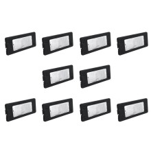 10X Halogen License Plate Lighting for B6 B7 MK6 Sharan Alhambra 5N0943021