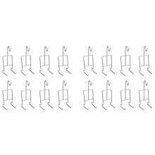 16 Stuks Thee Kop en Schotel Display Standhouder Rack Metalen Kop Schotel Houder Thee Bekerhouder Display Koffiemok Organizer