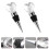 2Stk Robuster Legierungs-Weinverschluss in Silber Mit Kristall-Design 4