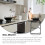 Multifunctioneel Zwart Potdekselrek Aluminium Wandmontage 6
