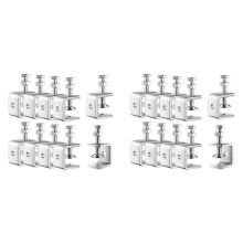20X C Klem  Klem 1 Inch Heavy Duty Metalen U Klemmen met Stabiele Brede Kaak Opening voor Montage Metaalbewerking Houtbewerking