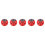 5St Kids Yo-Yo Speelgoed Rood Hout String Decoratief 11