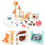 1 Set Pretend Play Plastic Kat Scene Speelset Voor Peuters 7