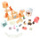 1 Set Pretend Play Plastic Kat Scene Speelset Voor Peuters 10