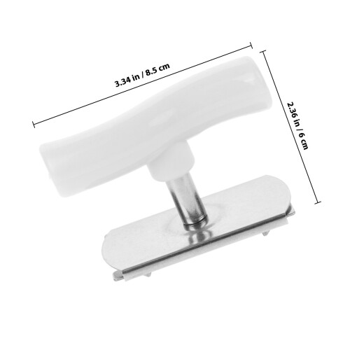 Beverage Can Lid Key Jar Opener 8,50X6,00X4,00Cm Wit 1