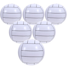 2Sets Witte PVC Opblaasbare Strandballen Voor Sport En Zwembadplezier