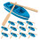 16Set Mini Hars Boot Model Zeilboot Ornament Huis En Kantoor Decor 10