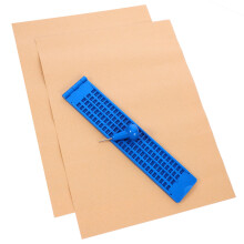 3Sets Plastic Braille Schrijfplaten Set Duurzaam Voor Studeren