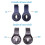 1 Pair Earphone Inner Shell Replacement for Beats 3