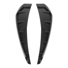 1Pair Vehicle Engine Hood Stickers Black Tpu Car Exterior Decors