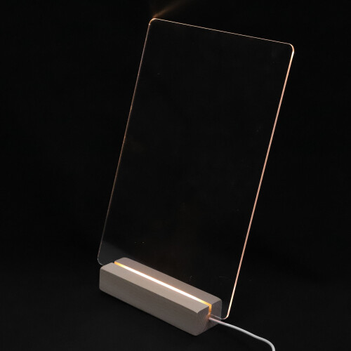 3Sets Multifunctioneel Wit Acryl Memo Bord Voor Studenten