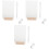 3Sets Multifunctioneel Wit Acryl Memo Bord Voor Studenten 5