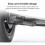 for   Self-Balancing Scooter Kickstand, Folding Portable Kickstand for  S Black and White 7