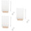 3Sets Multifunctioneel Wit Acryl Memo Bord Voor Studenten 9