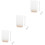3Sets Multifunctioneel Wit Acryl Memo Bord Voor Studenten 7
