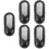 5St Compacte Potloodslijpers Abs+rvs Voor School En Tekenaars 7