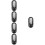 5St Compacte Potloodslijpers Abs+rvs Voor School En Tekenaars 9