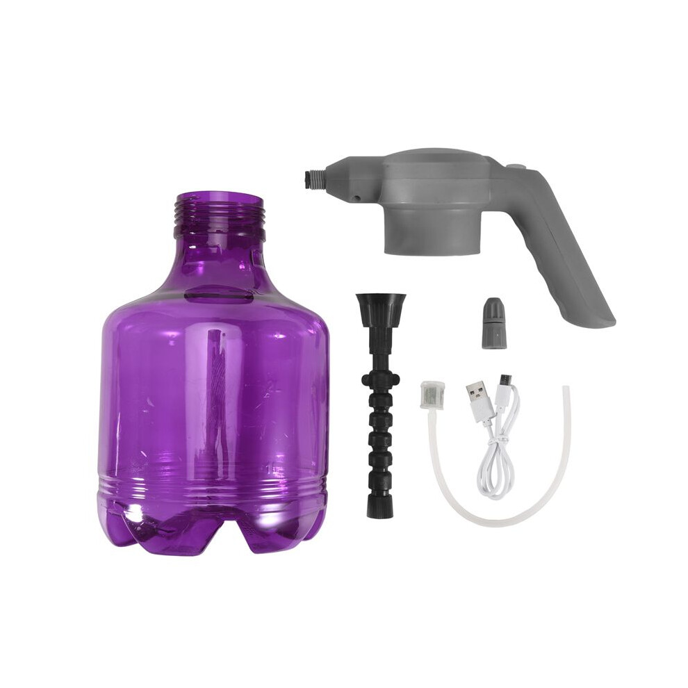 3L Electric Spray Bottle Usb Rechargeable Automatic Watering Can Household Sprayer With Adjustable Nozzle Plant -A 6033357144008