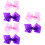6St PVC Strik Haarclip Set , Kleurrijk Haaraccessoire 8