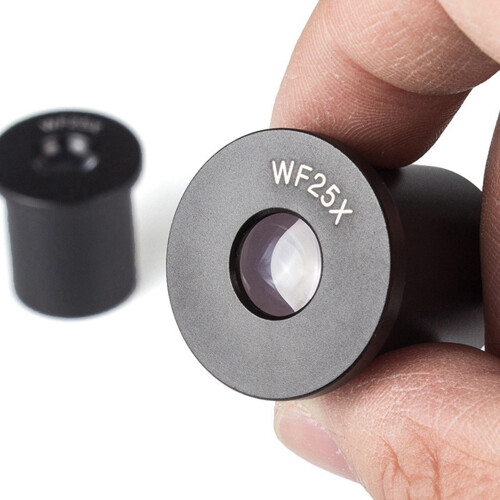 Oculaire D'Installation D'Oculaire de Microscope Biologique Wf25X Taille 23.2Mm Champ de Vision 9Mm 2