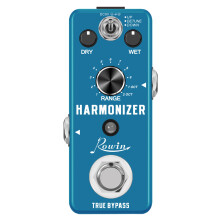 Rowin LEF-3807 Gitaarharmonisatorpedaal Digitale Toonhoogte-Effectpedalen Signaal voor Het CreëRen van Harmonie/Pitchverschuiving/Ontstemming