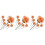 18St Kunstbloemen Mini Decor Multi Kleur Resin Voor Model 6