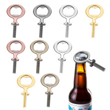 10 StüCke Metall FlaschenöFfner Rohlinge Edelstahl FlaschenöFfner EinsäTze Satz Gewinde BieröFfner Hardware