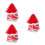3St Rood Bruidsmasker Tule Sluier Met Pluizige Feest 4