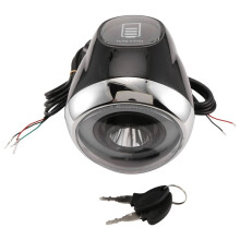 For Citycoco Electric Scooter Angel Eye 60V Speed Power Meter Accessories Headlight Key Electric Lock Kit