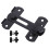 Locks Voor Deuren Bolt Latch Zwart RVS 3 Stuks 9
