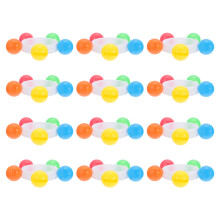 24St Armbandbelletjes in Diverse Kleuren Voor Kinderen En Feestgebruik