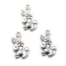 150Stk Silberfarbene Legierungsanhänger Für Schmuck DIY
